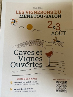 CAVES OUVERTES 2025  2 &amp; 3 AOUT